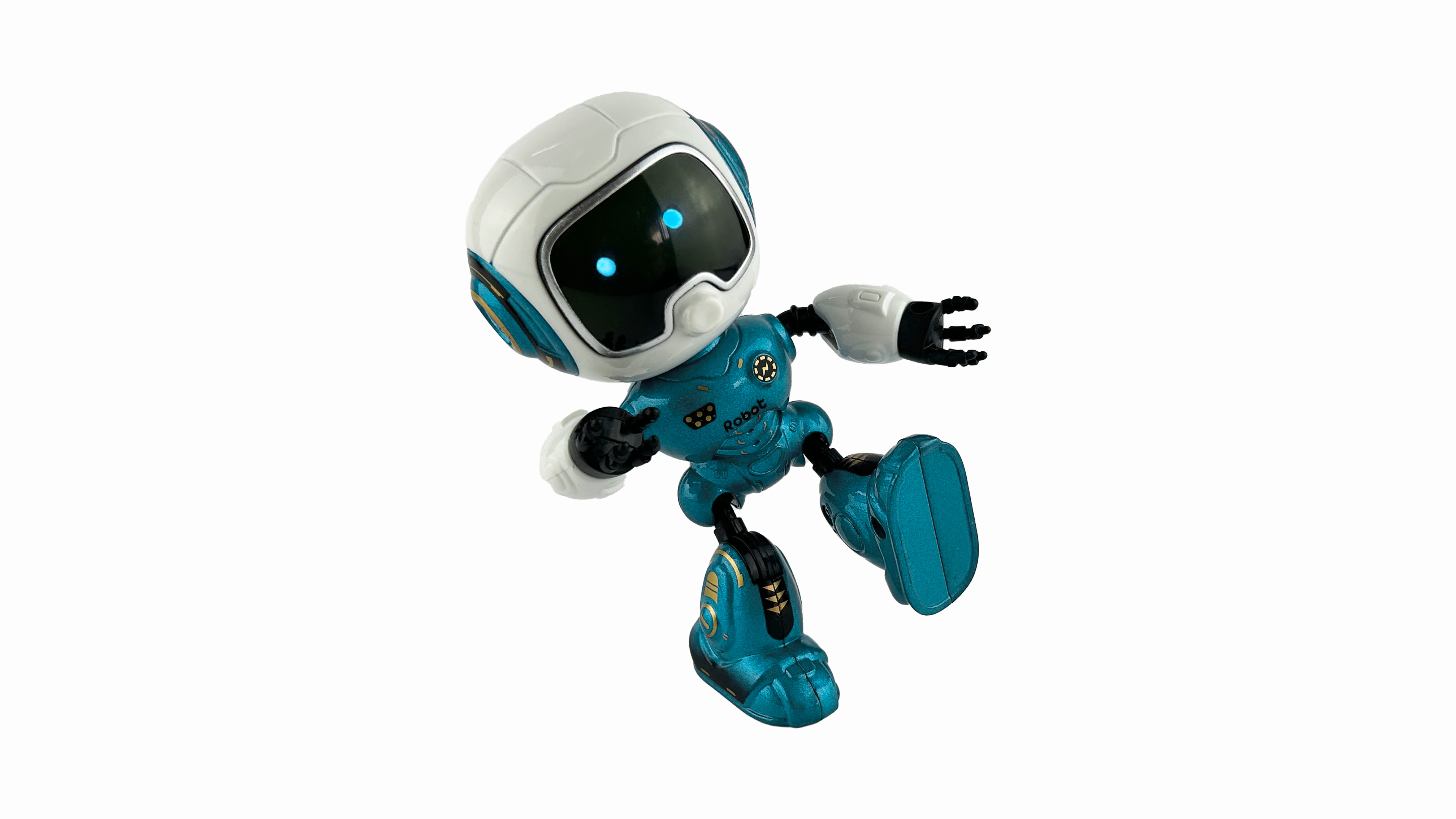 Карманный интерактивный робот CS Toys свет звук - фото 4