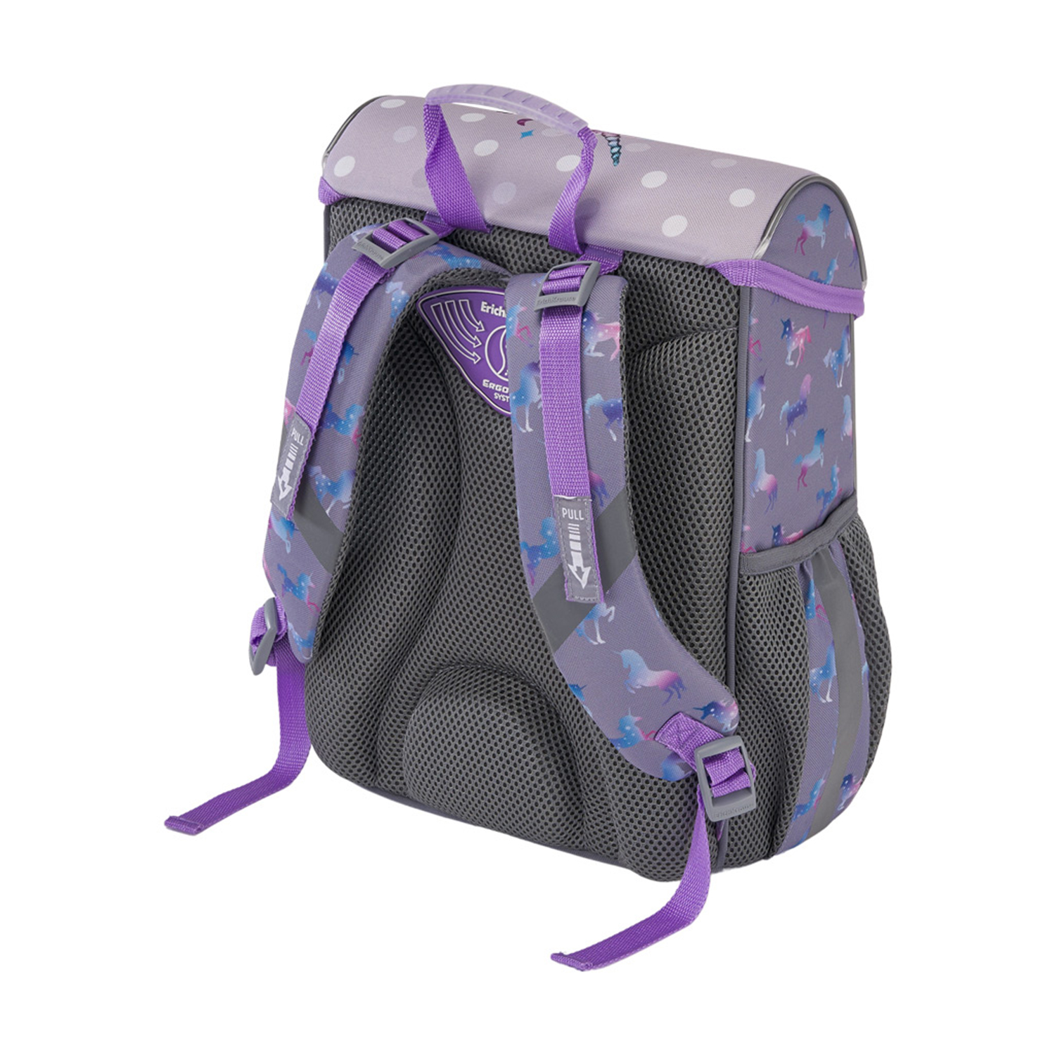 Ранец школьный ErichKrause ErgoLine 15L Dream Unicorn - фото 3