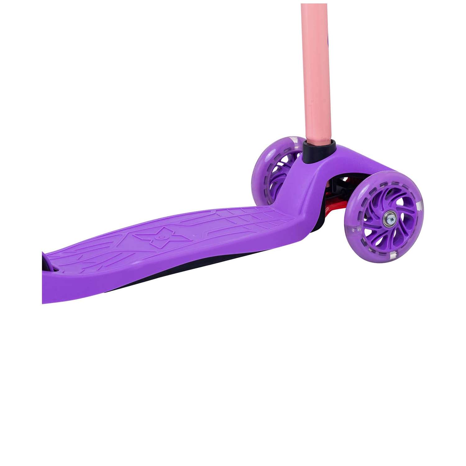 Самокат RIDEX трехколесный 3 wheels scooter Kiko 120/80 pink/violet - фото 7