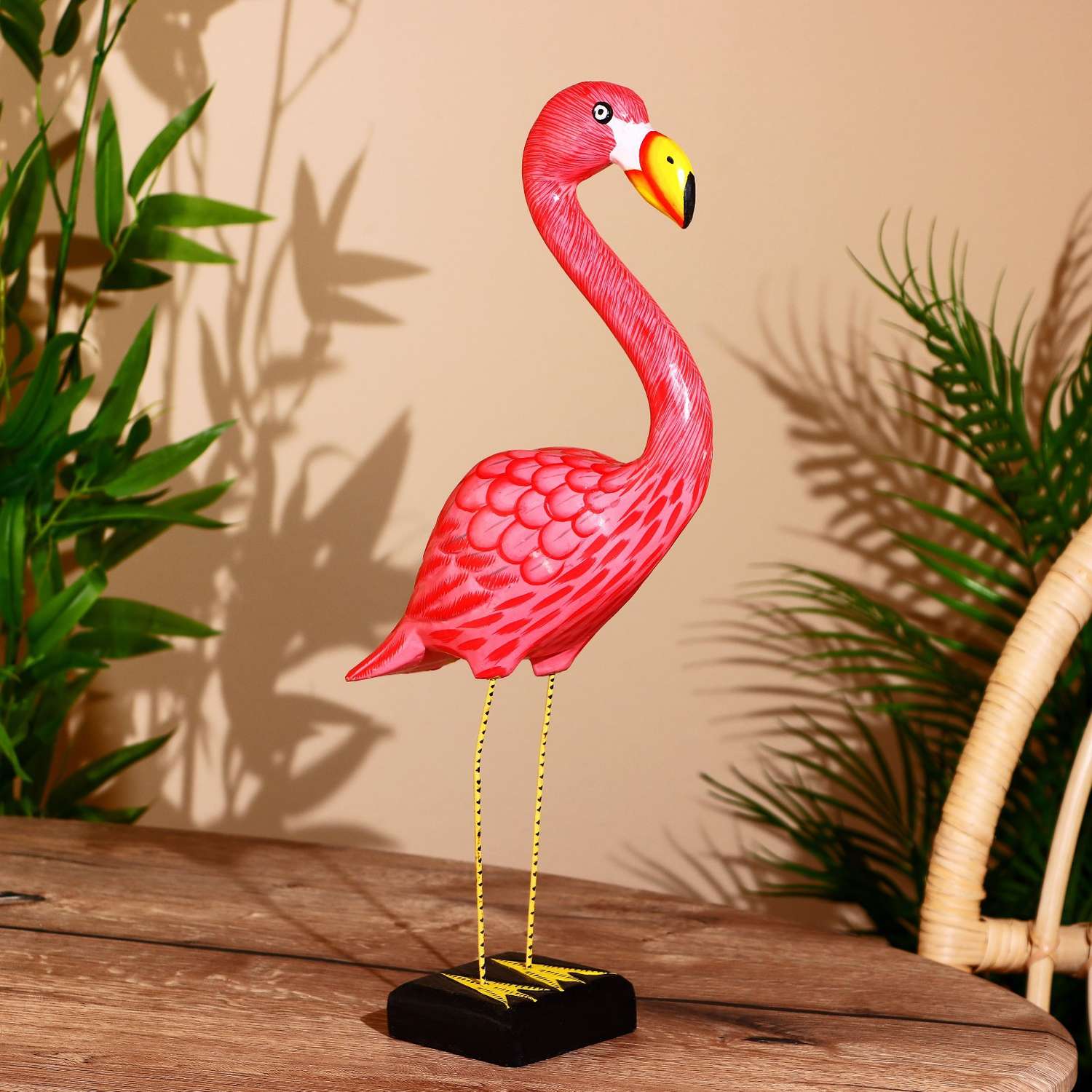 Сувенир Sima-Land «Фламинго» дерево 47 см - фото 1