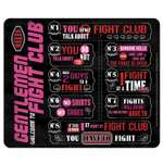 Коврик для мыши ABYStyle Fight Club Mousepad Fight Club Rules 23x20см