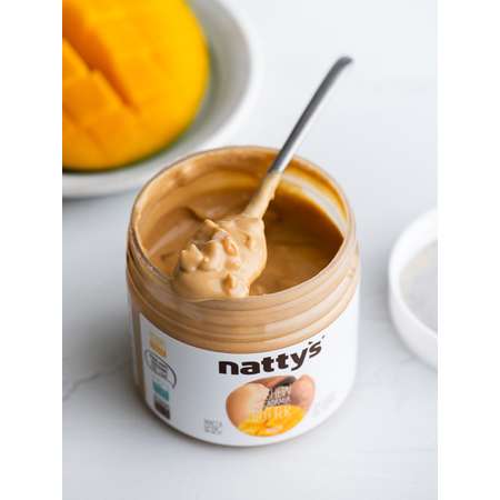 Паста кешью - макадамия Nattys Mango c кусочками манго 325 г