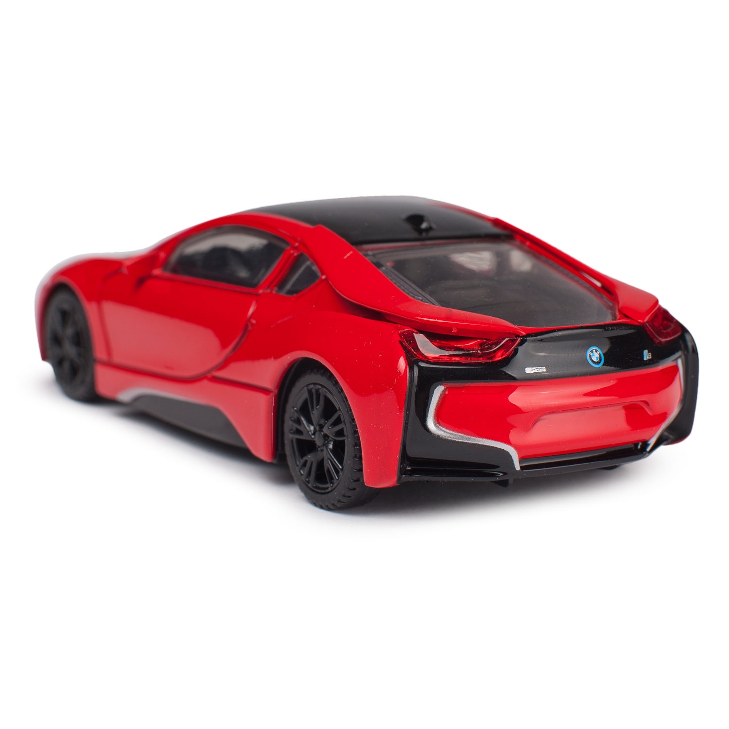 Автомобиль Rastar BMW i8 1:43 красный 58400 - фото 4