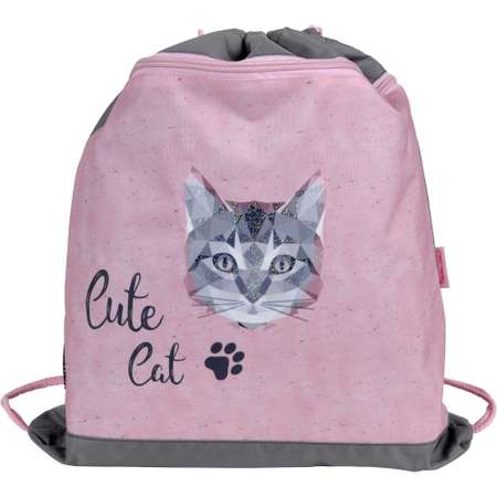 Мешок-рюкзак для обуви BELMIL Special Cute cat без наполнения 2 клапана 336-91/18SP11