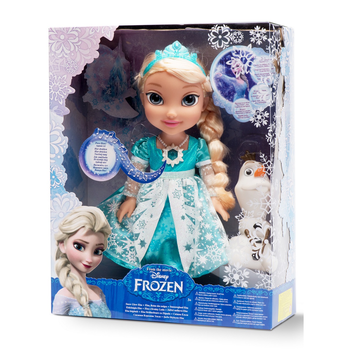 Интерактивная кукла Disney Холодное Cердце: Эльза и Олаф 31058-TT-V5 - фото 5