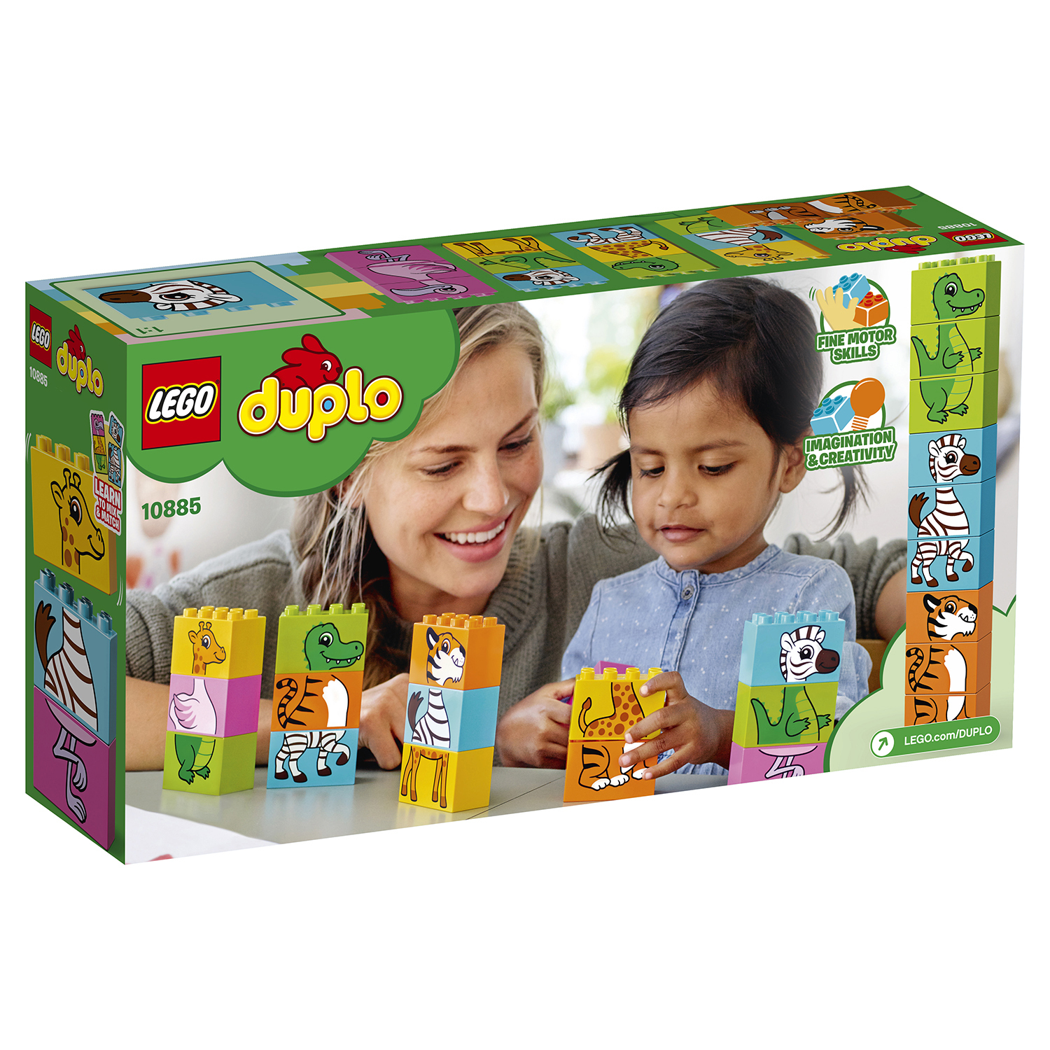 Конструктор LEGO DUPLO My First Мой первый паззл 10885 купить по цене 999 ₽  в интернет-магазине Детский мир