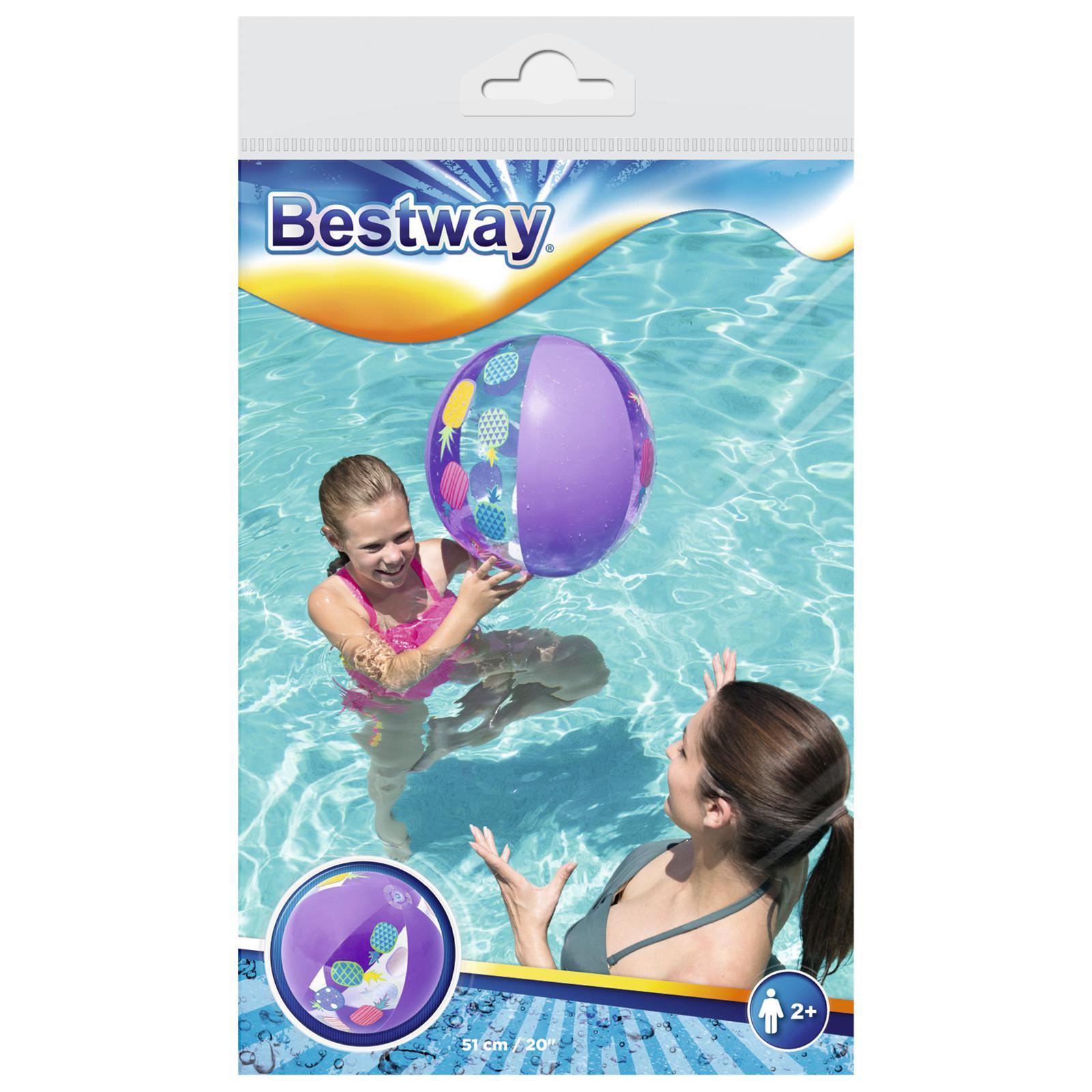 Мяч надувной Bestway Дизайнерский - фото 6