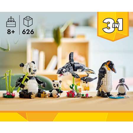 Конструктор LEGO Дикие животные: Семейство панд 31165