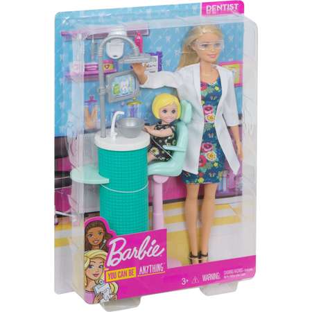 Набор игровой Barbie Кем быть Дантист FXP16