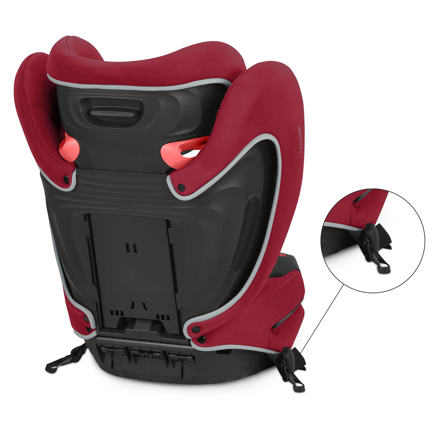 Автокресло Cybex Pallas B-Fix Dynamic Red - фото 12