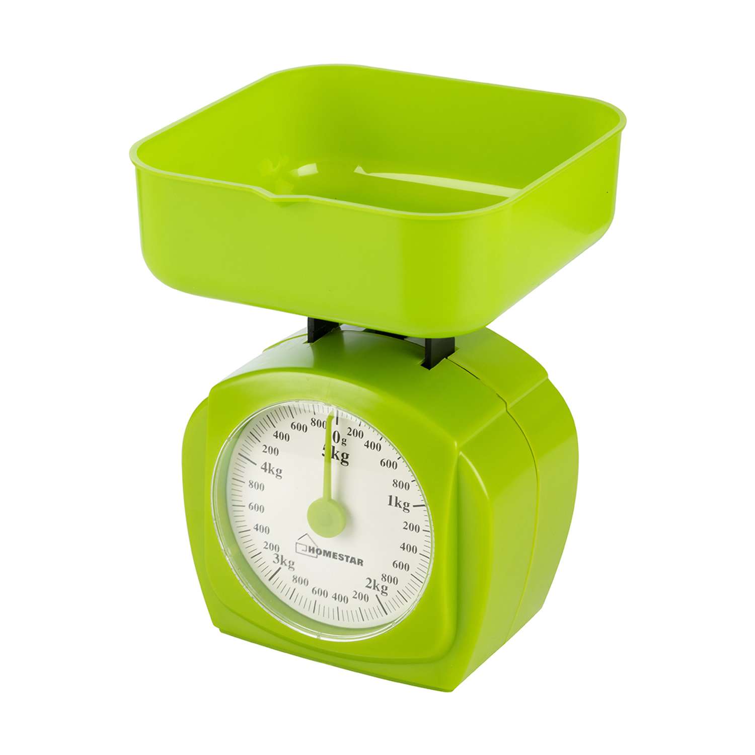 Весы кухонные механические Homestar HS-3005М до 5 кг зеленые - фото 1