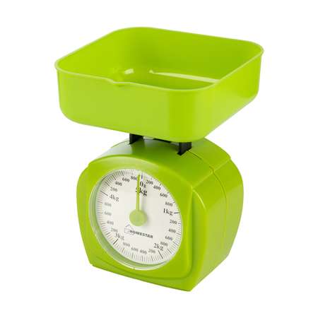 Весы кухонные механические Homestar HS-3005М до 5 кг зеленые