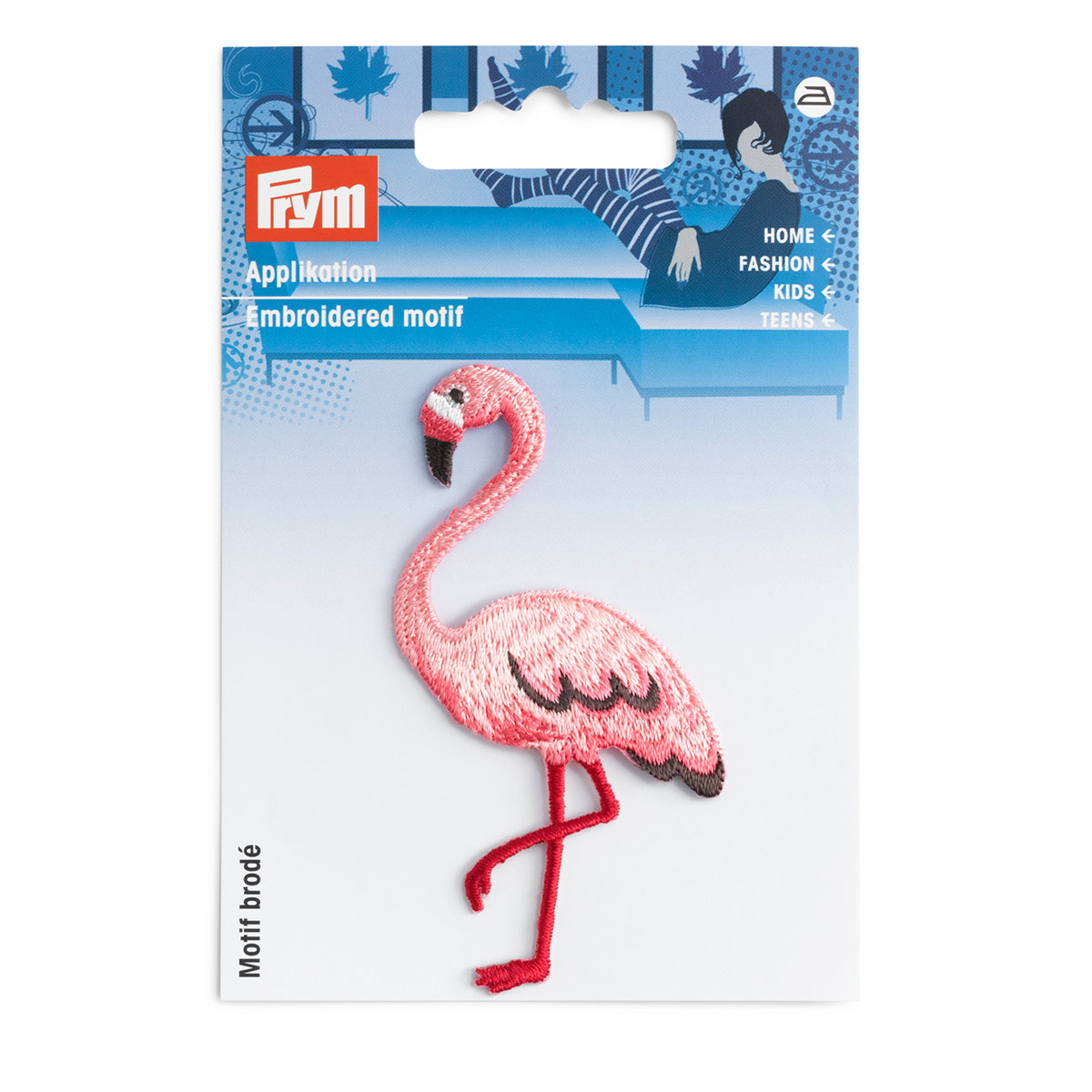 Термоаппликация Prym нашивка Фламинго 7.9х4 см для ремонта и украшения одежды 924308 - фото 10