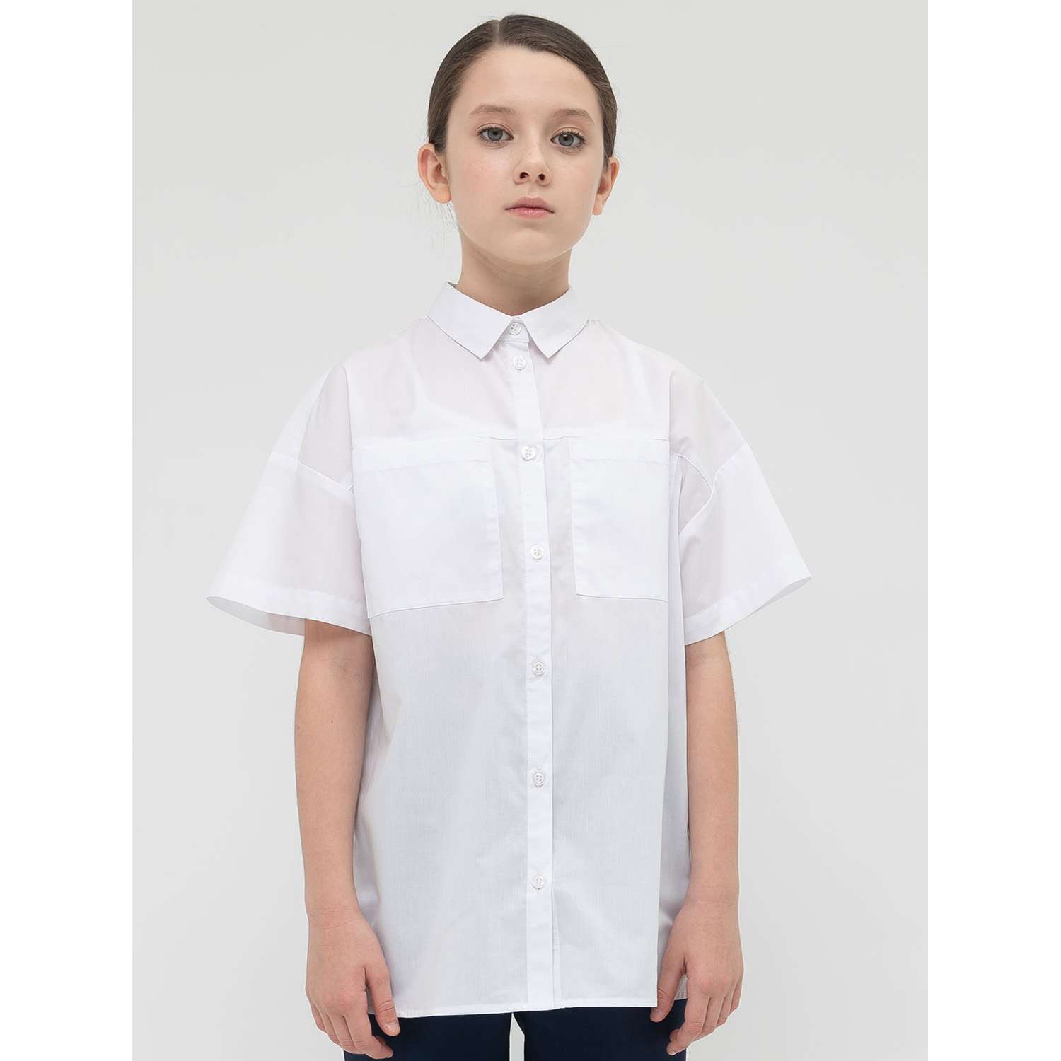 Рубашка PELICAN GWCT8119/Белый(2) - фото 1