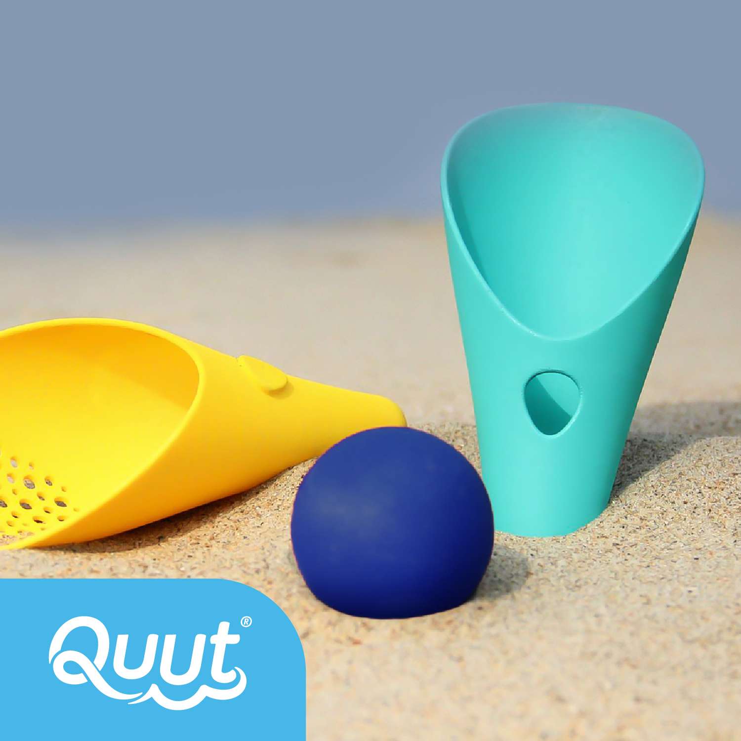 Пляжный набор QUUT Mini Ballo + Cuppi + сердечко SunnyLove в пляжном мешке - фото 7