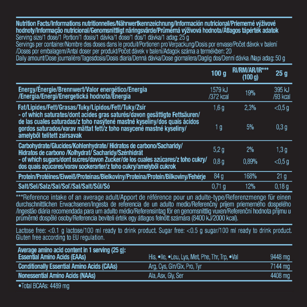 Изолят сывороточного протеина BiotechUSA Iso Whey Zero 500 г. Ваниль - фото 3