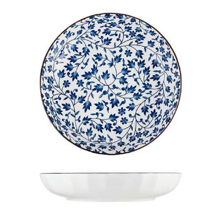 Набор тарелок 2 шт ZDK Kitchen Japanese Collection цвет голубой D-20 см