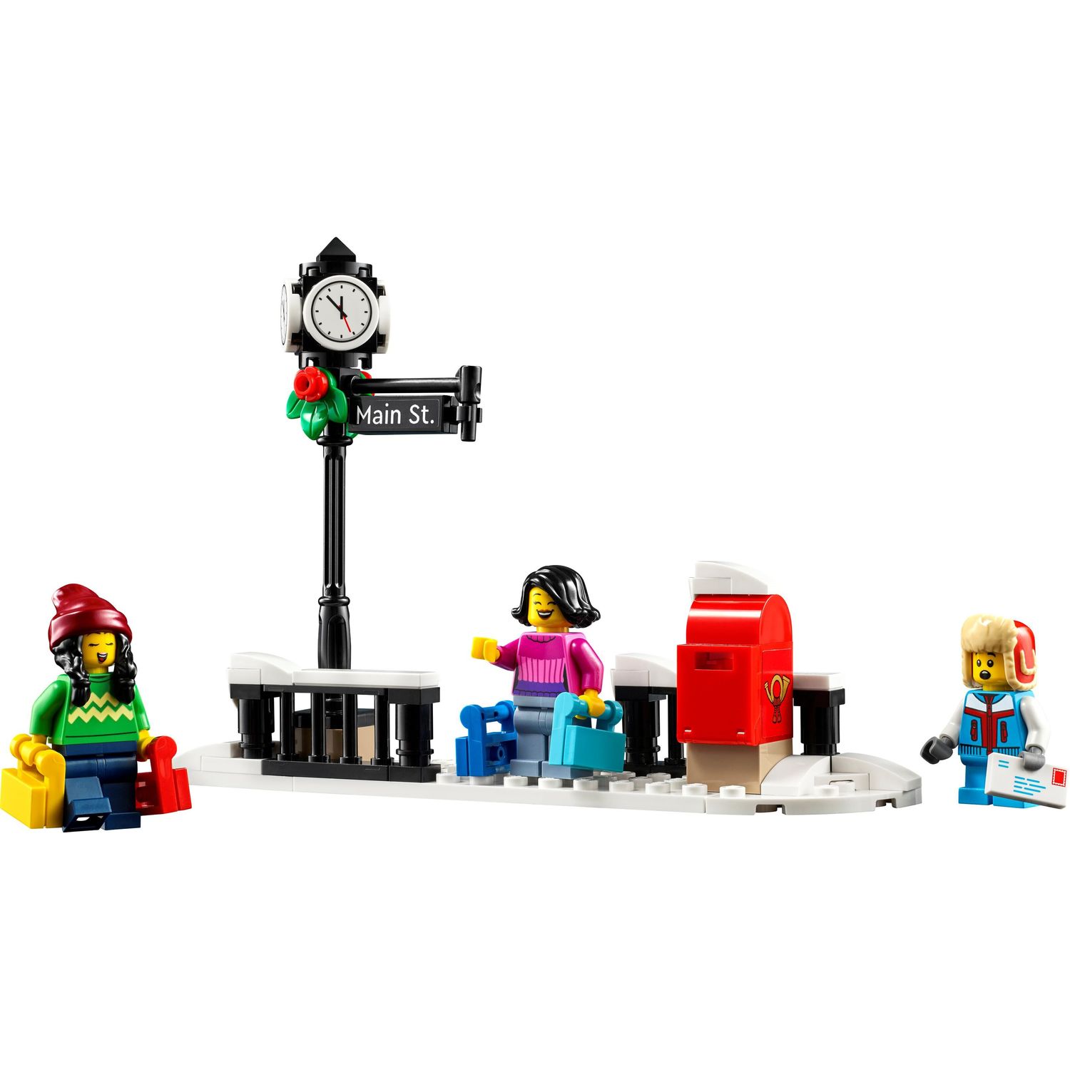 Конструктор LEGO Icons Рождественская улица 10308 - фото 7