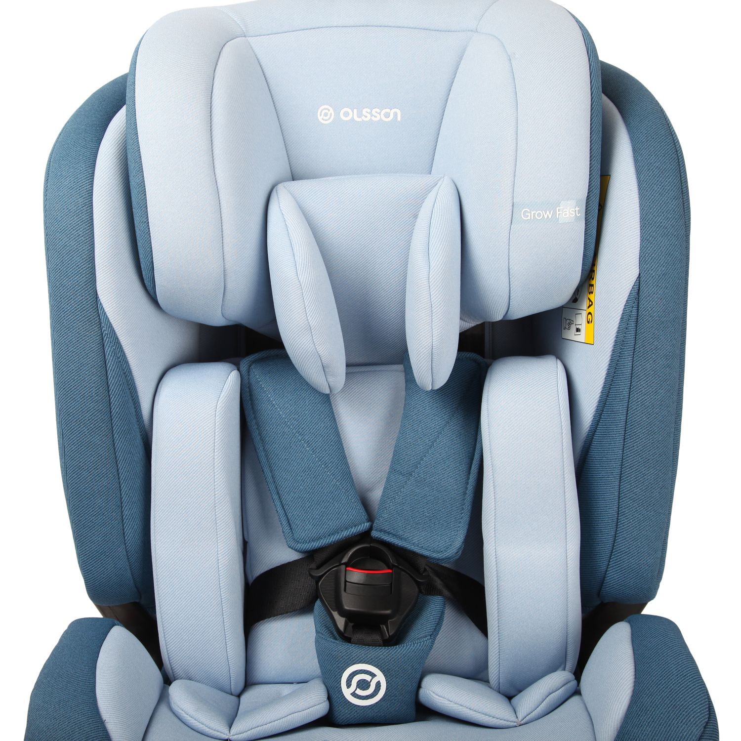 Автокресло Olsson Grow Fast Denim Isofix 0+/1/2/3 (0-36 кг) - фото 9