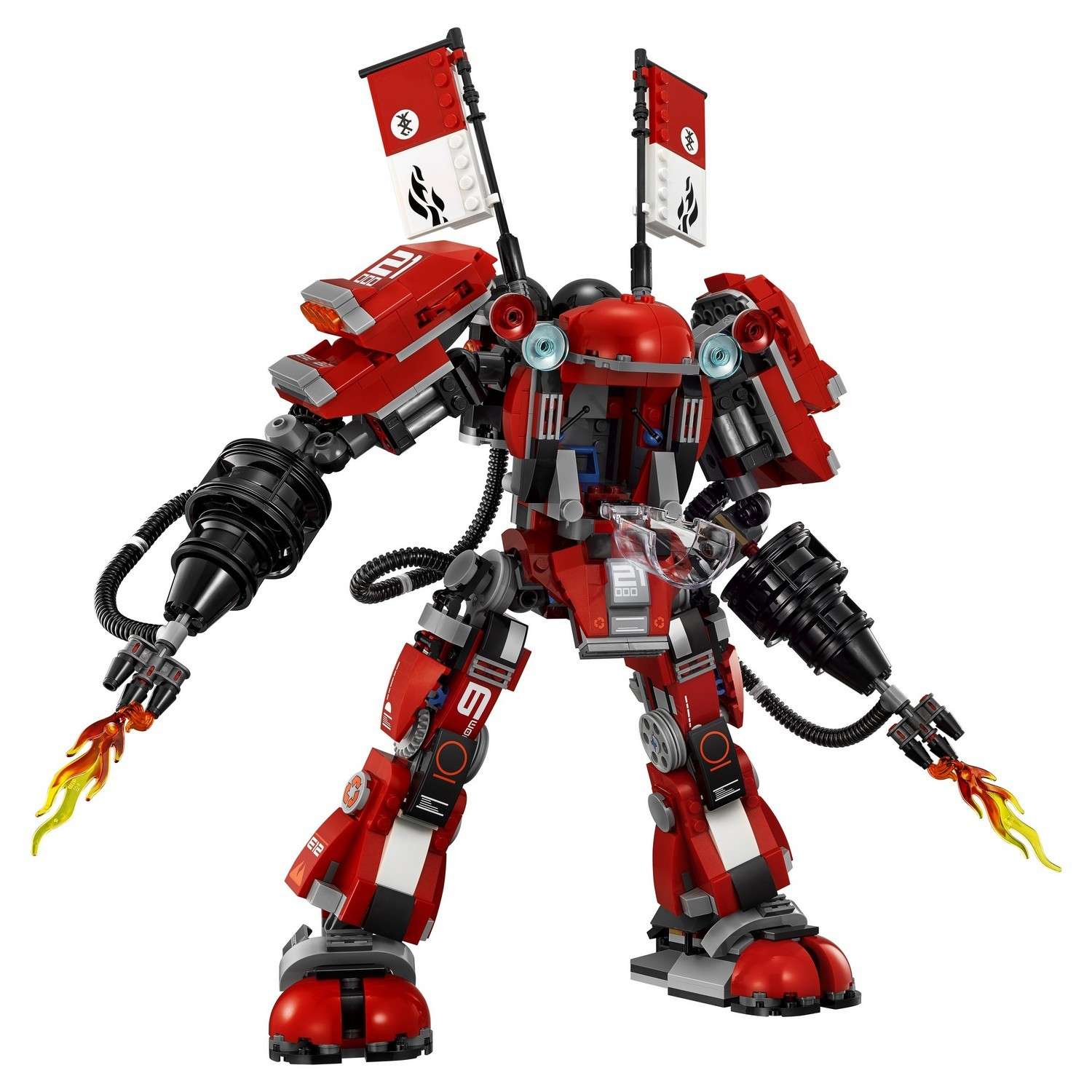 Конструктор LEGO Ninjago Огненный робот Кая (70615) - фото 7