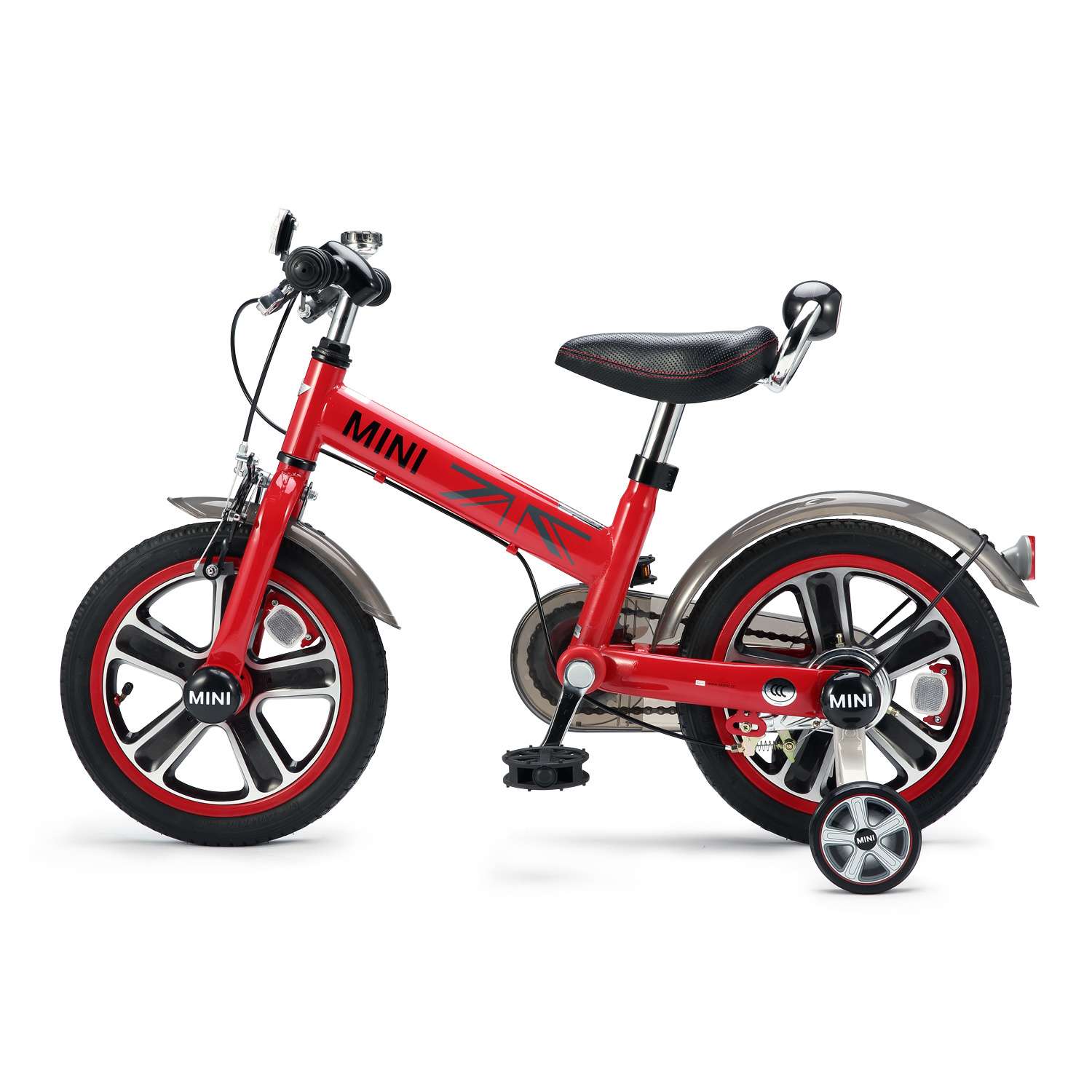 Велосипед Rastar Mini Cooper 14 дюймов Красный - фото 1