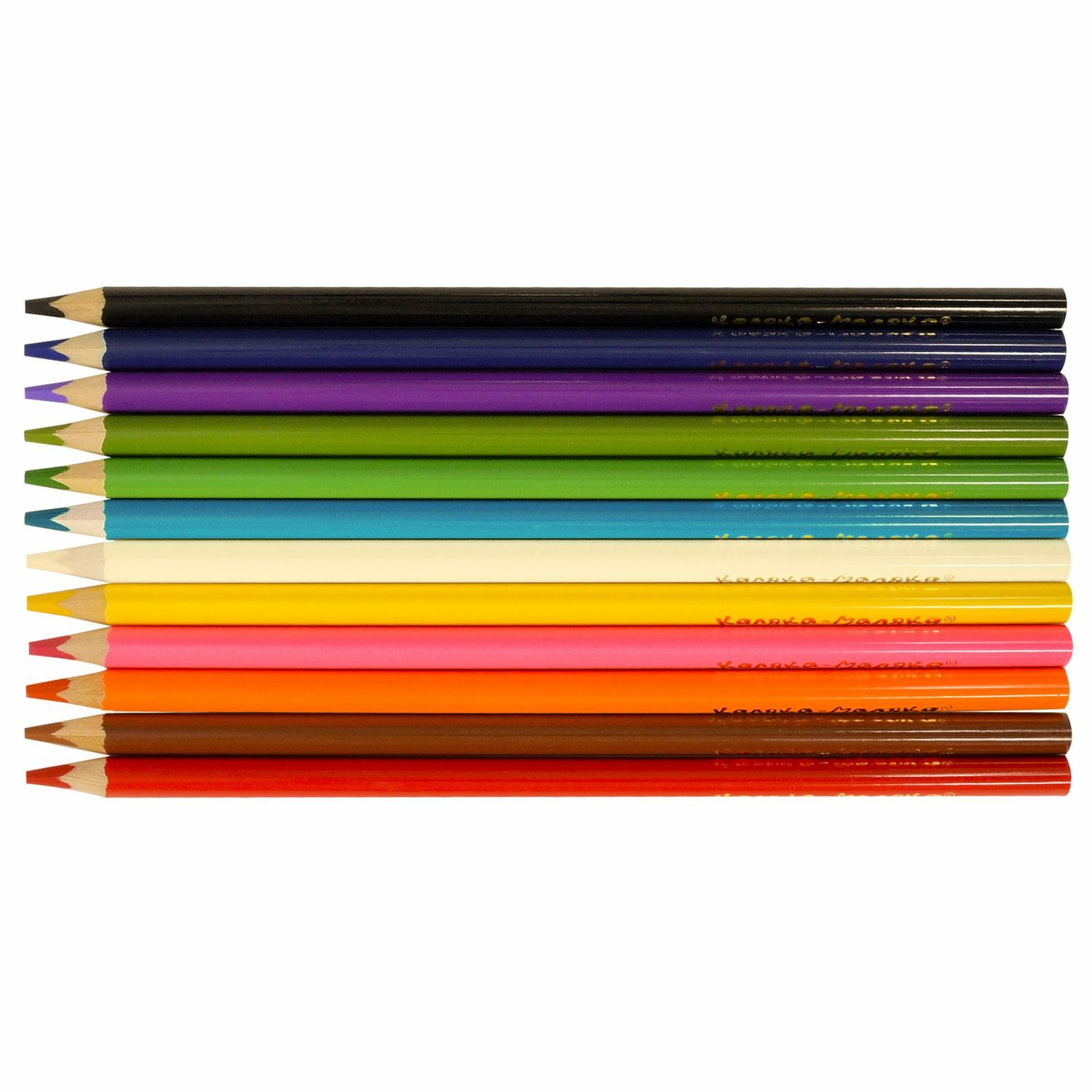 Набор карандашей Каляка-Маляка Премиум утолщенные 12цветов КМКМ12 - фото 2