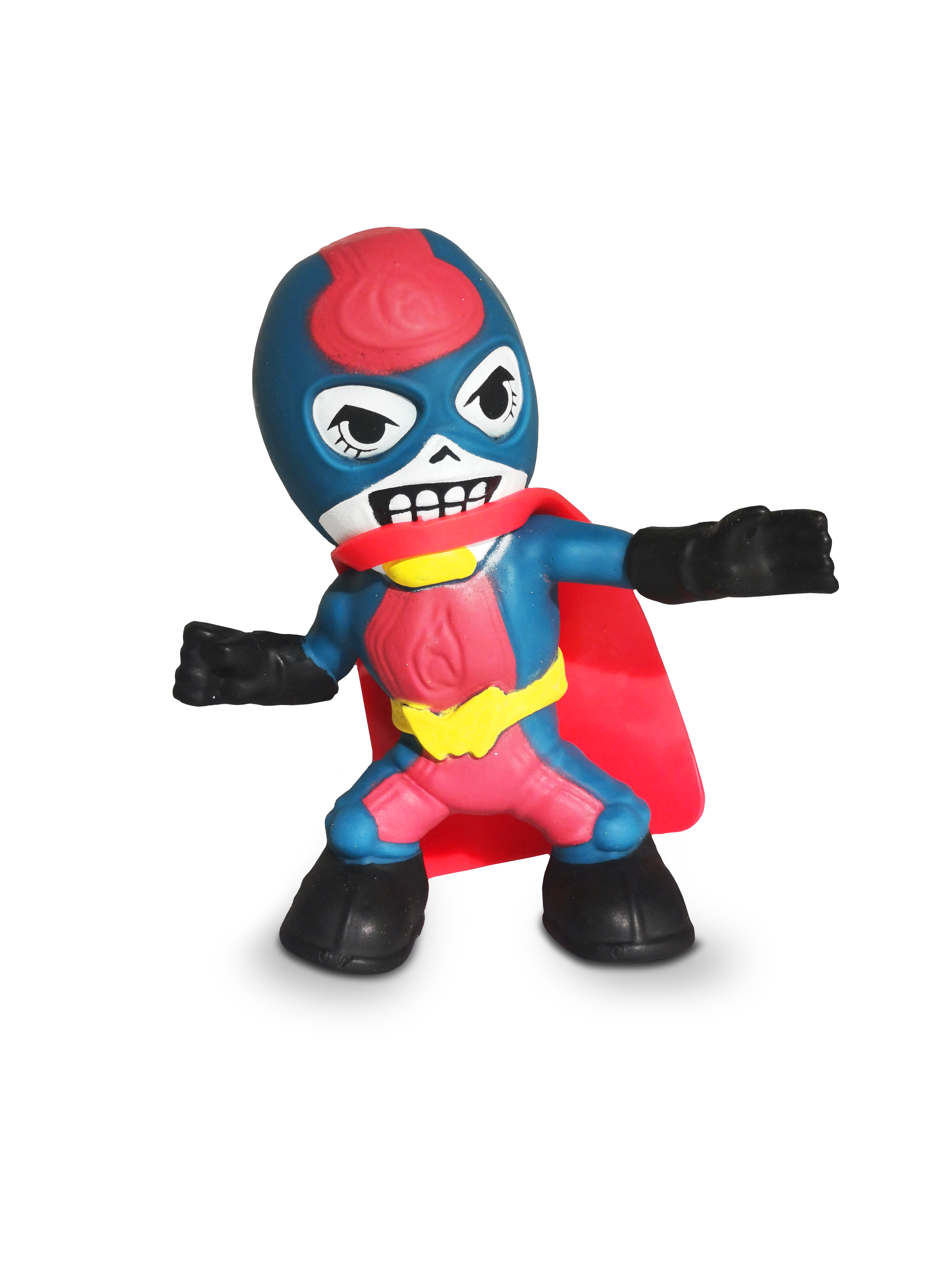 Фигурка тянучка SUPERMASKED супергерой PEPPERMAN со звуком - фото 1