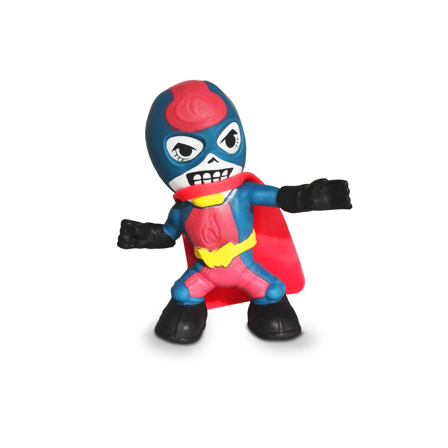 Фигурка тянучка SUPERMASKED супергерой PEPPERMAN со звуком - фото 1