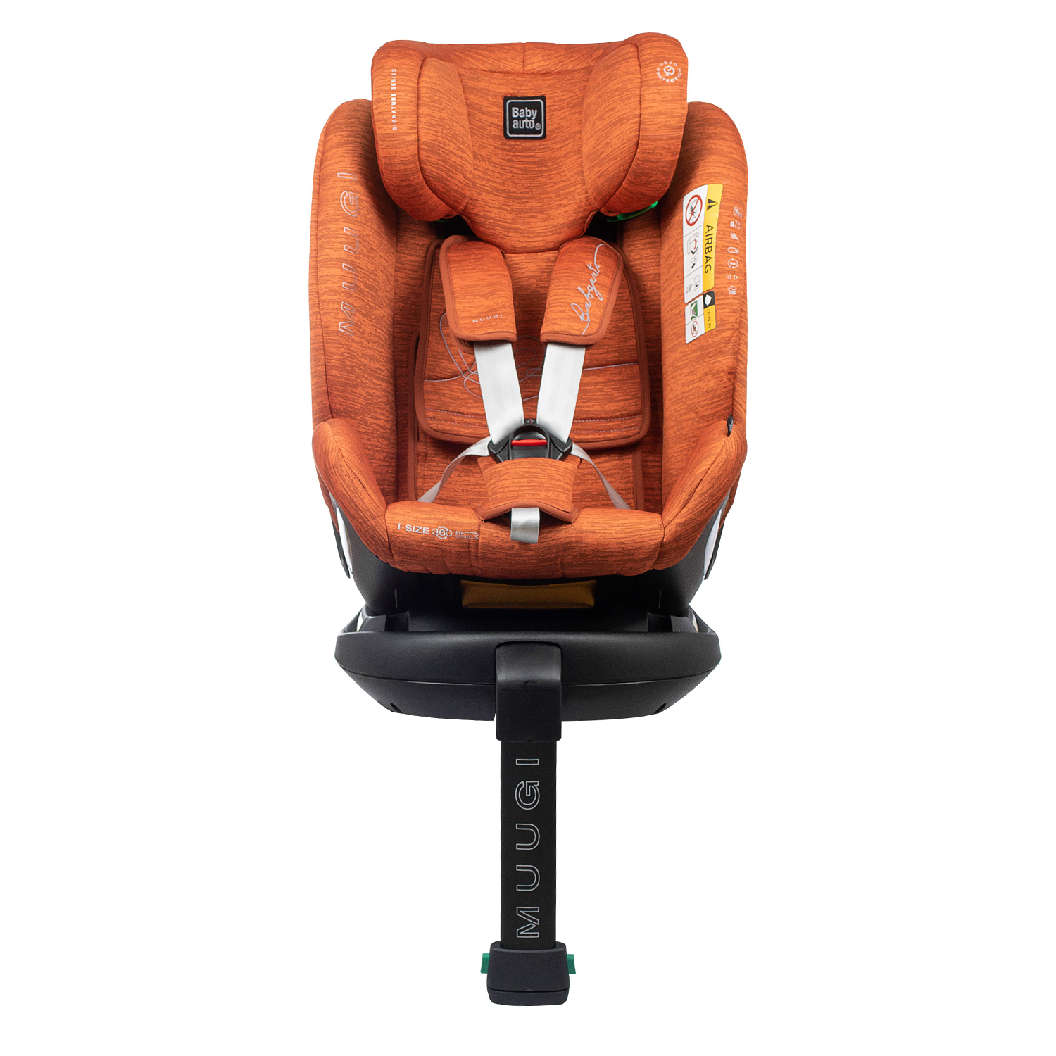 Автокресло Babyauto Muugi i-Size Orange Brunt - фото 11