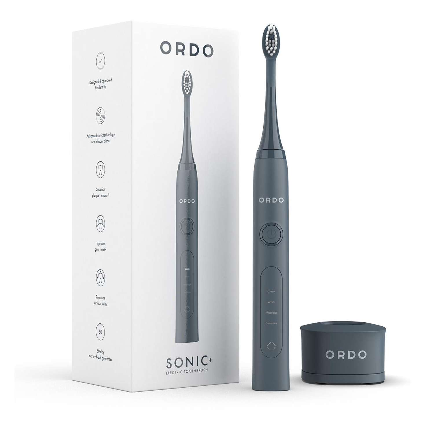 Электрическая зубная щетка ORDO SP2000-CG тёмно-серая - фото 8
