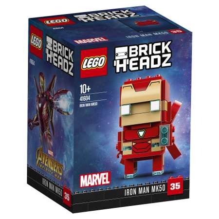 Конструктор LEGO BrickHeadz Железный человек MK50 41604