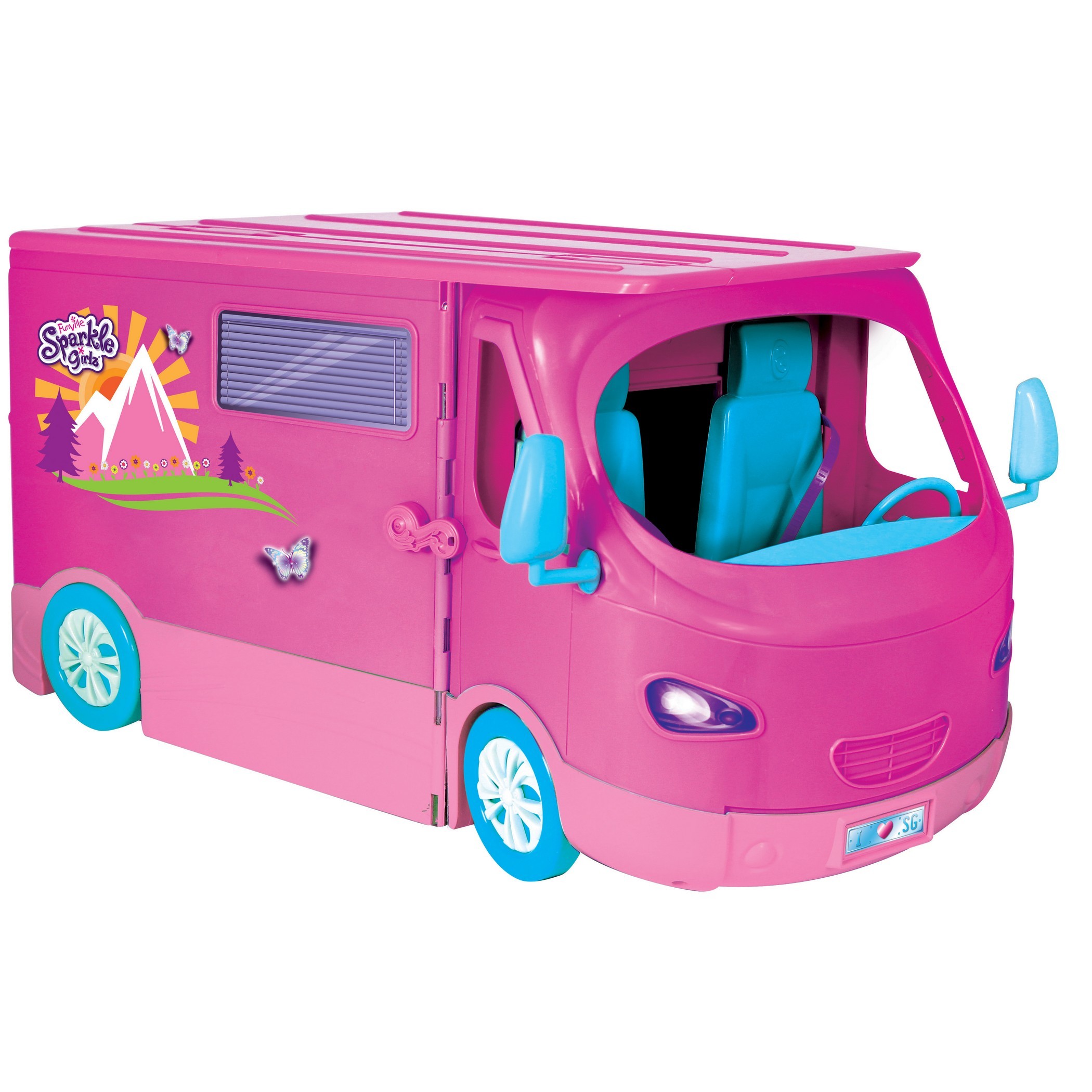 Sparkle girlz campervan on sale