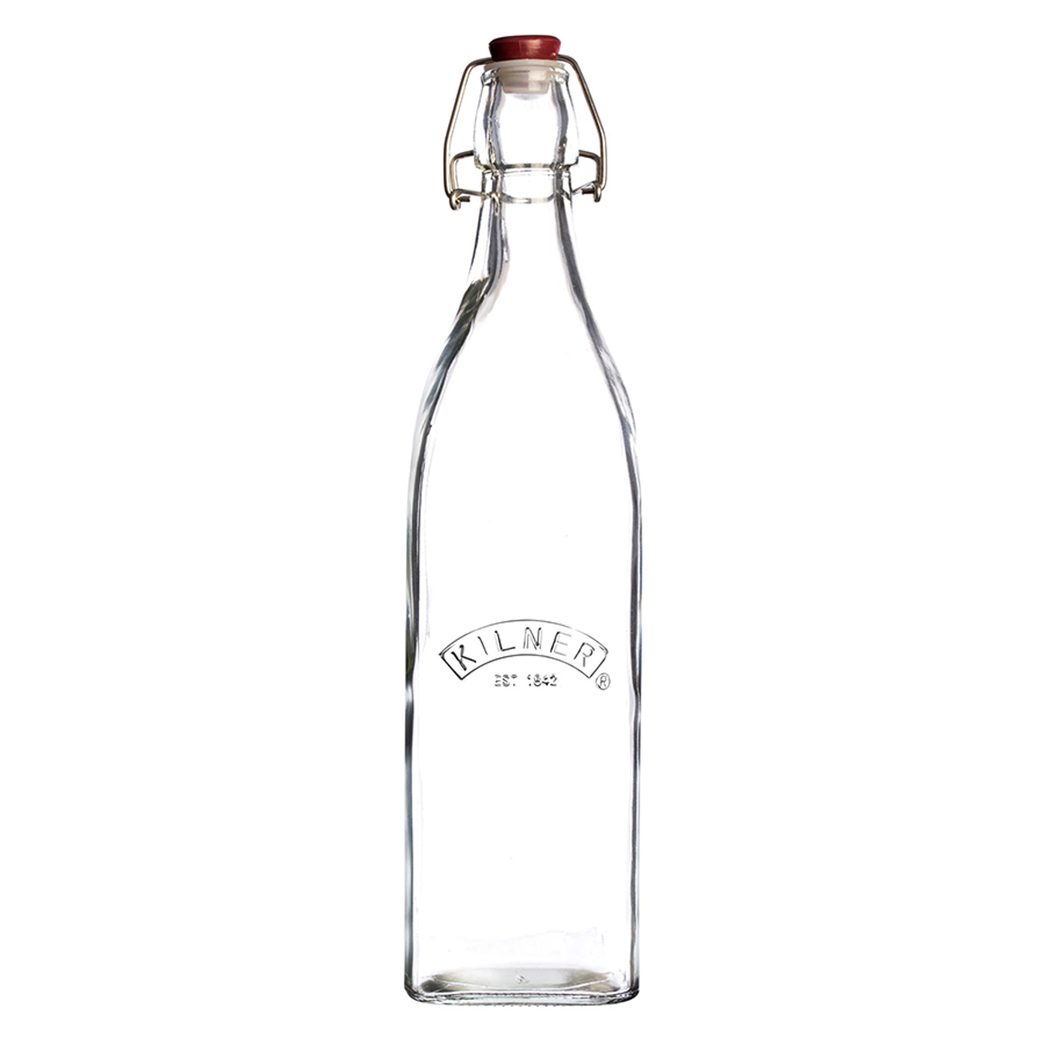 Бутылка Kilner Clip Top квадратная 1 л - фото 1