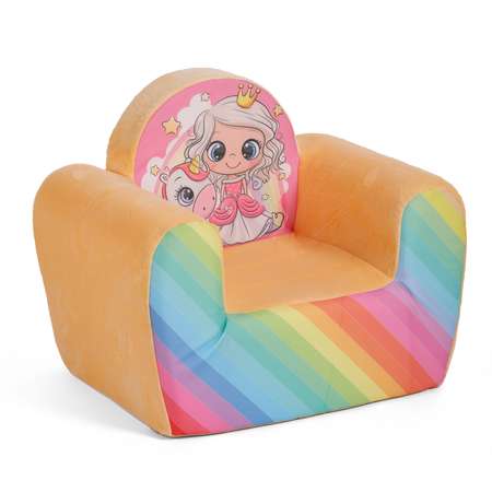 Кресло Тутси мягкое Принцесса с единорогом модель Детство