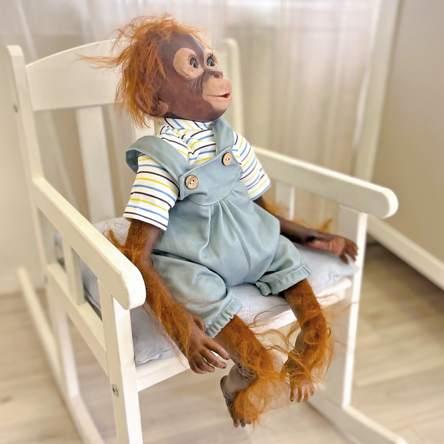 Кукла реборн SHARKTOYS обезьянка Тимон 21700002 - фото 2