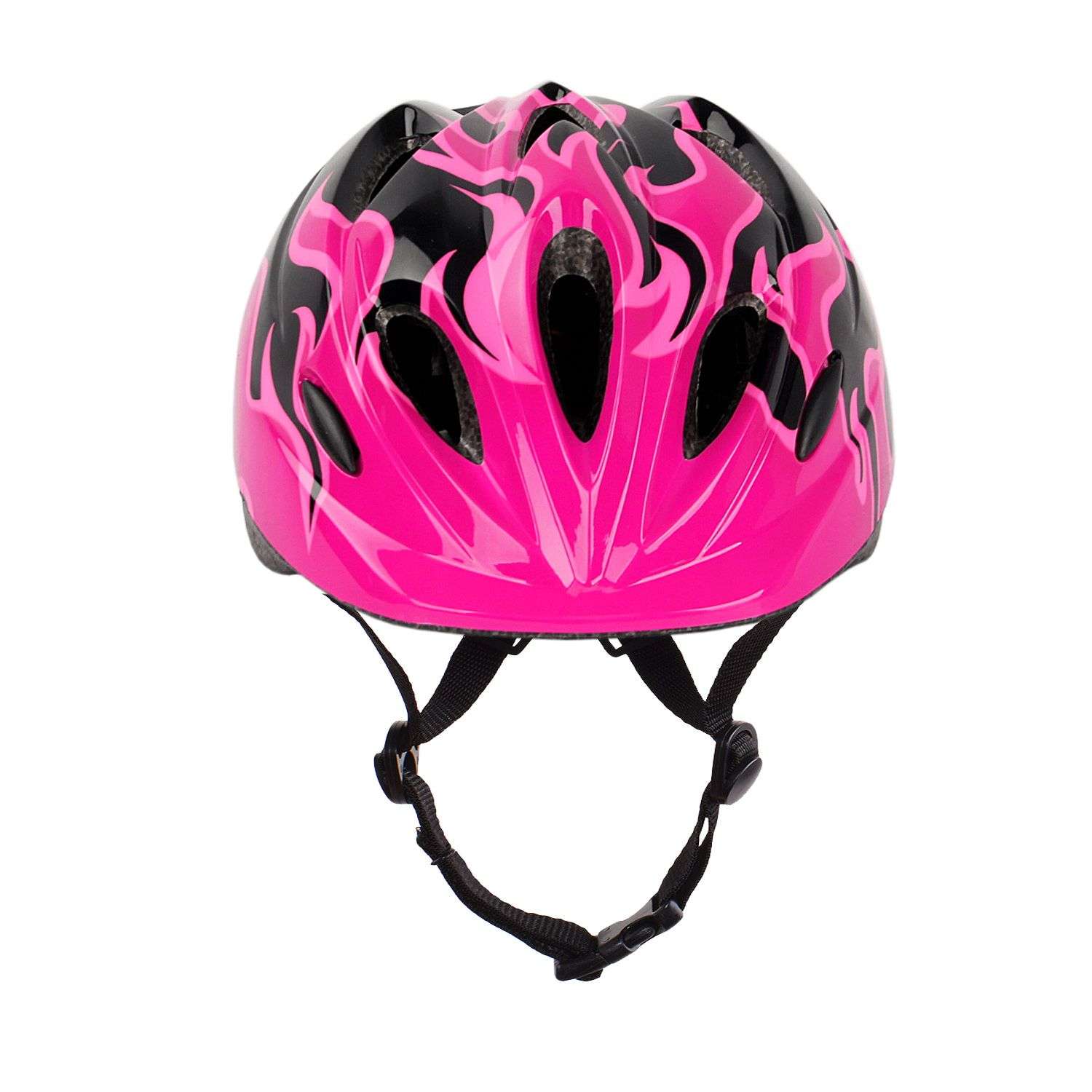 Шлем детский RGX Flame BlackPink с регулировкой размера 50 - 57 см - фото 2