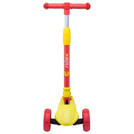 Самокат RIDEX трехколесный 3 wheels scooter Bunny 135/90 yellow/red