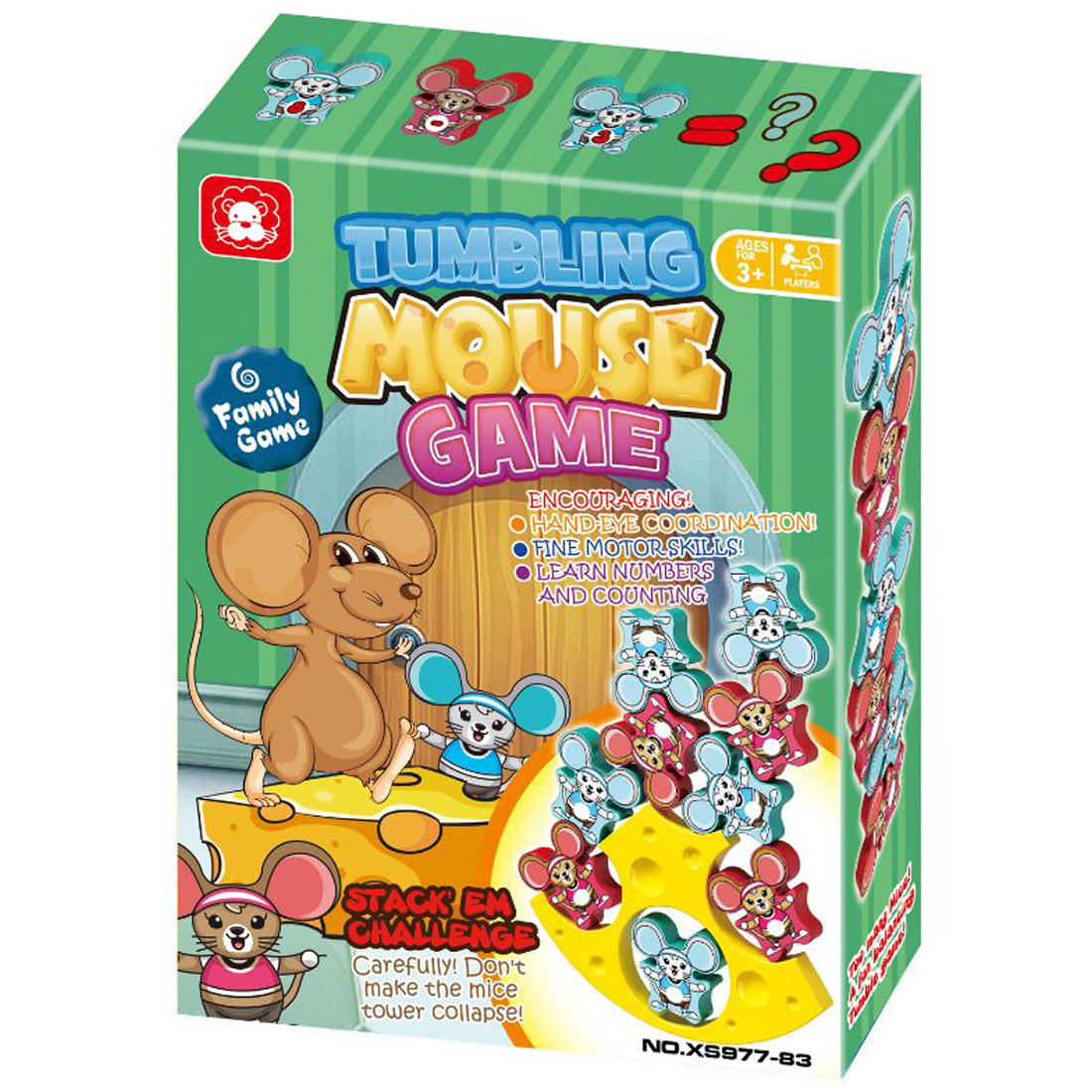 Игра настольная развивающая ICOY Toys Мышки Акробаты