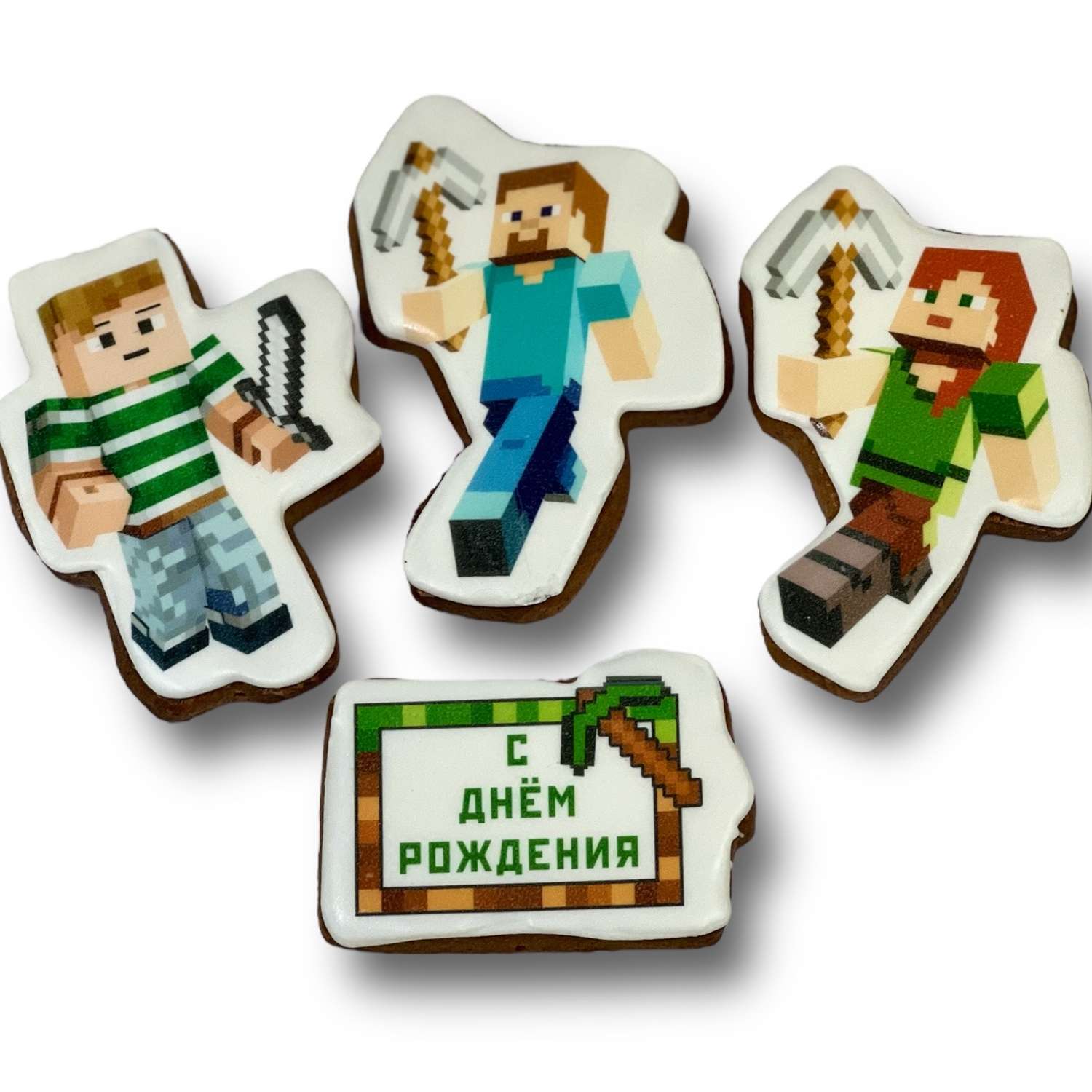 Стив майнкрафт пряник