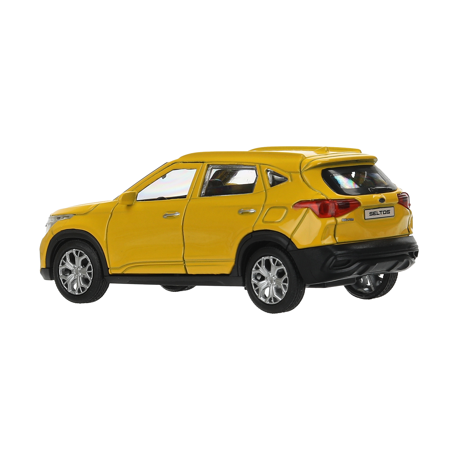 Автомобиль Технопарк KIA Seltos желтый 394416 - фото 6