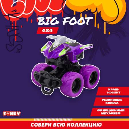 Автомобиль Funky Toys фиолетовый