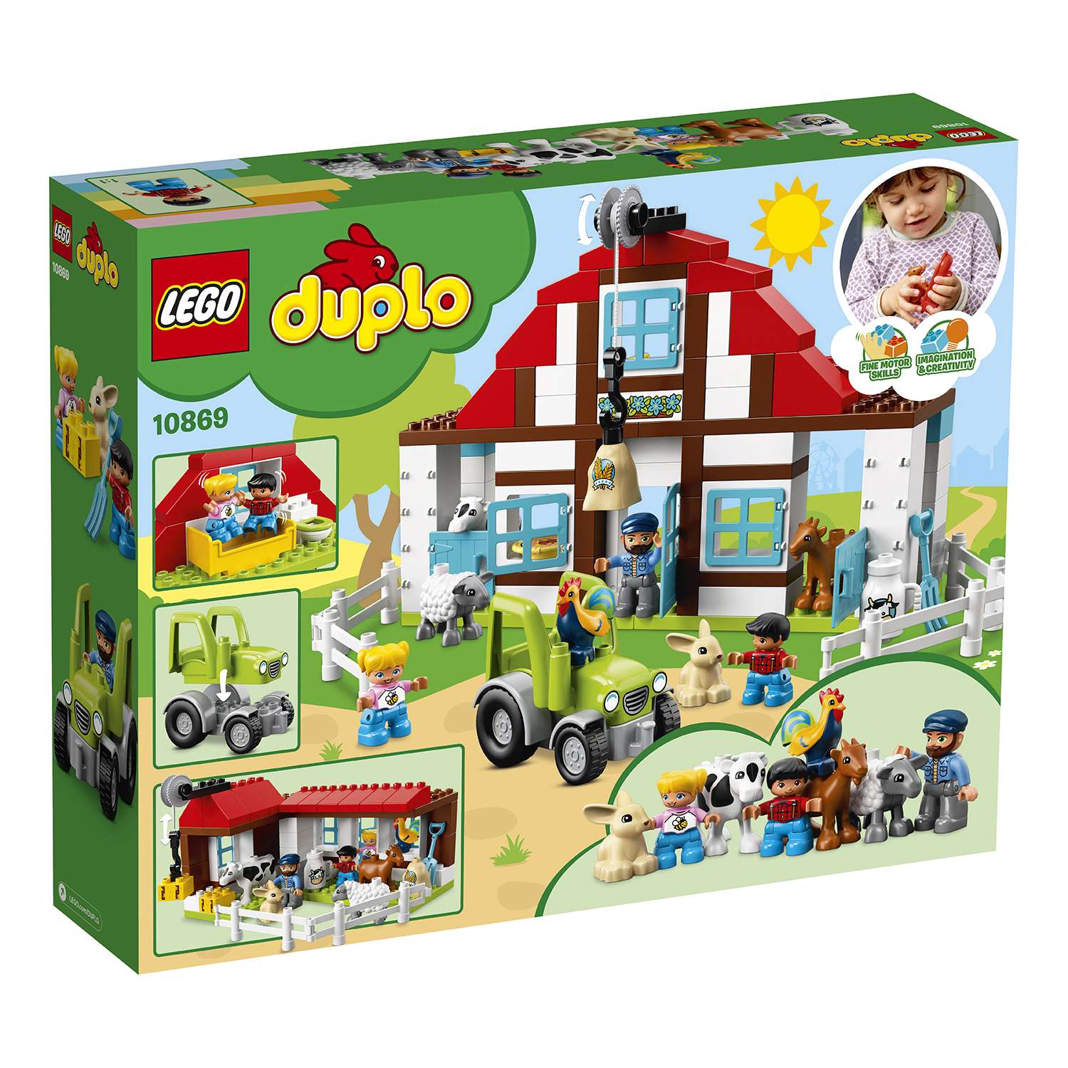 Конструктор LEGO День на ферме DUPLO Town (10869) - фото 3