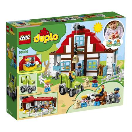 Конструктор LEGO День на ферме DUPLO Town (10869)