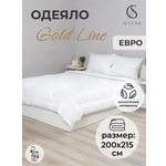 Одеяло Selena GOLD LINE 200х215 см микрофибра бамбук 250 г