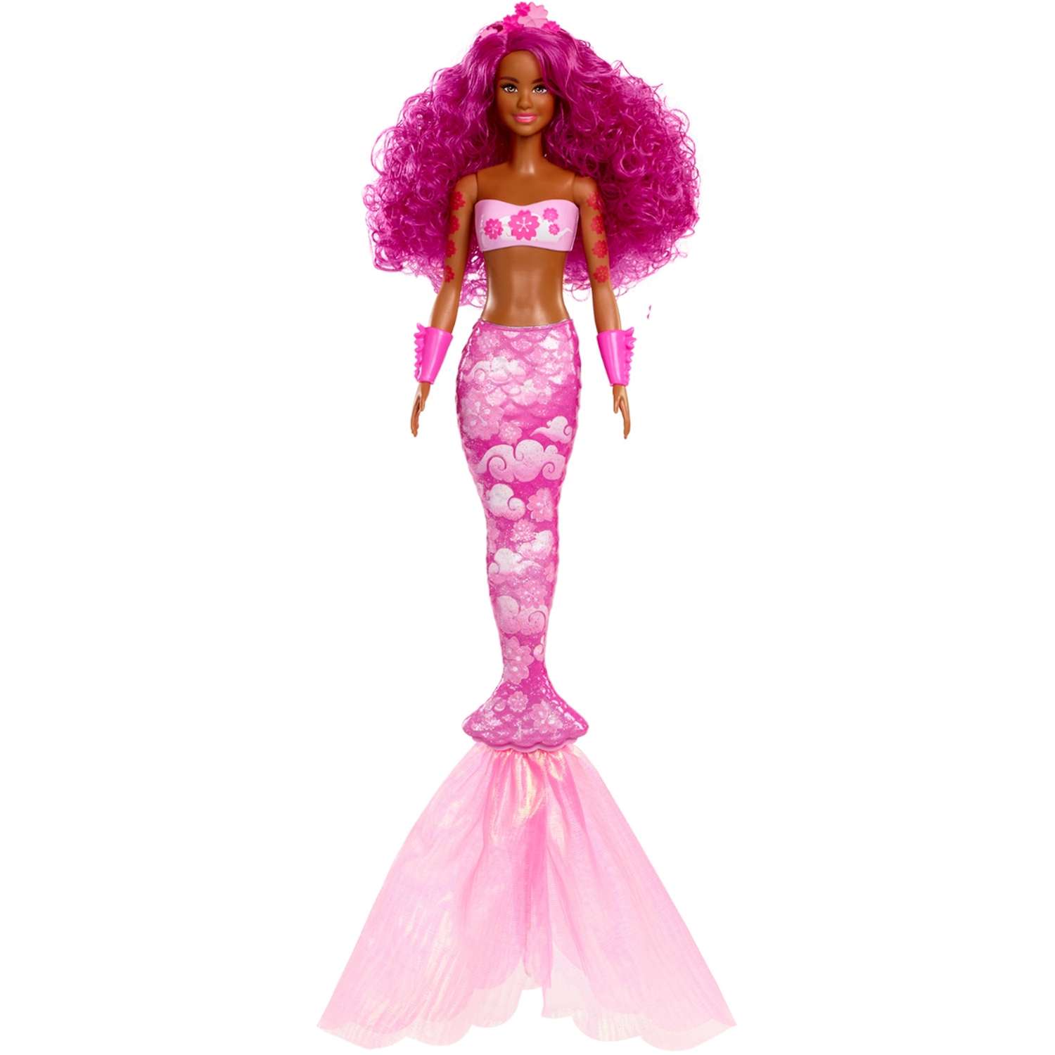 Кукла Barbie Радужная русалка в непрозрачной упаковке (Сюрприз) HCC46 HCC46 - фото 8