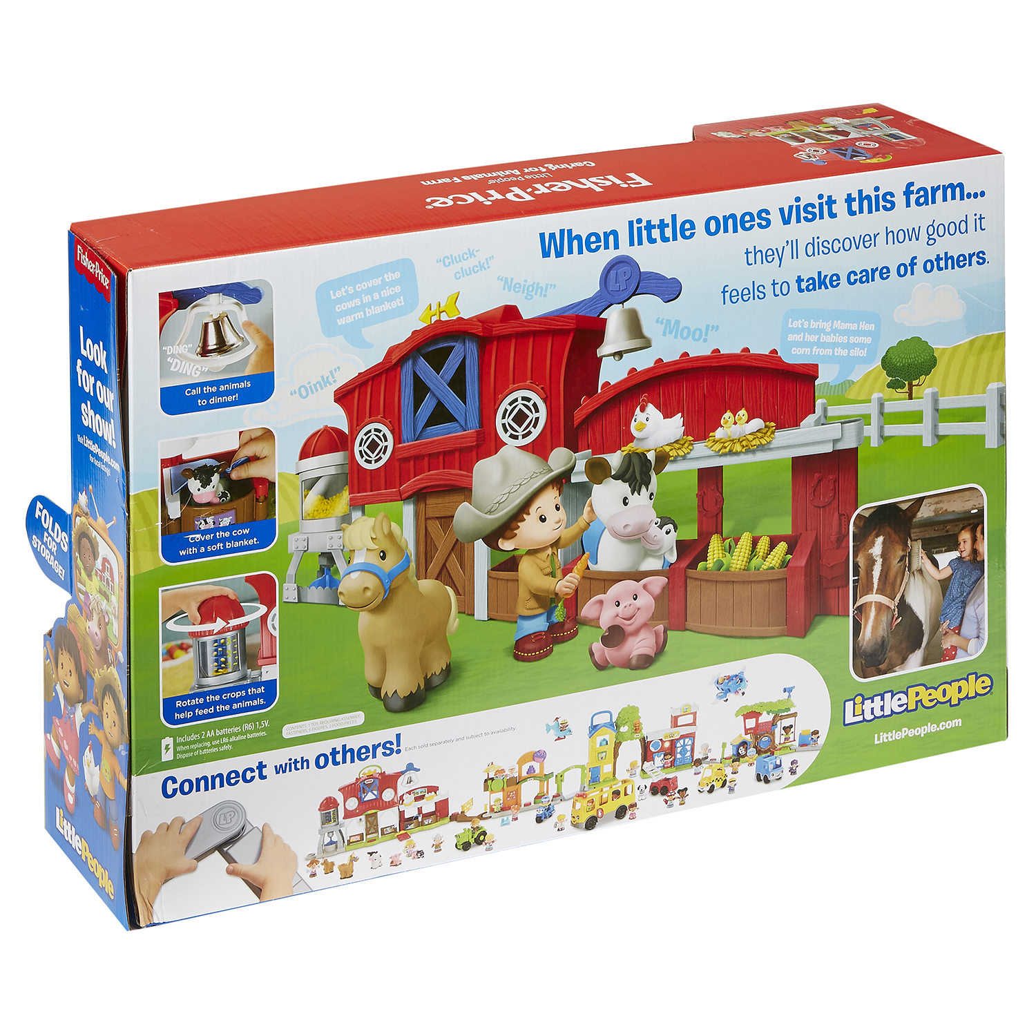 Набор игровой Little People Музыкальная ферма FKD79 - фото 3