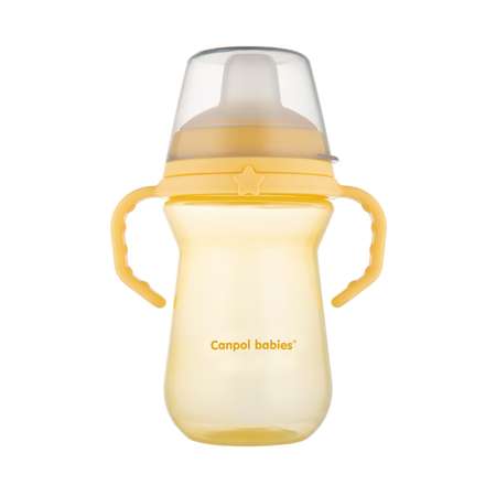 Поильник Canpol Babies First cup 250мл с 6месяцев Желтый