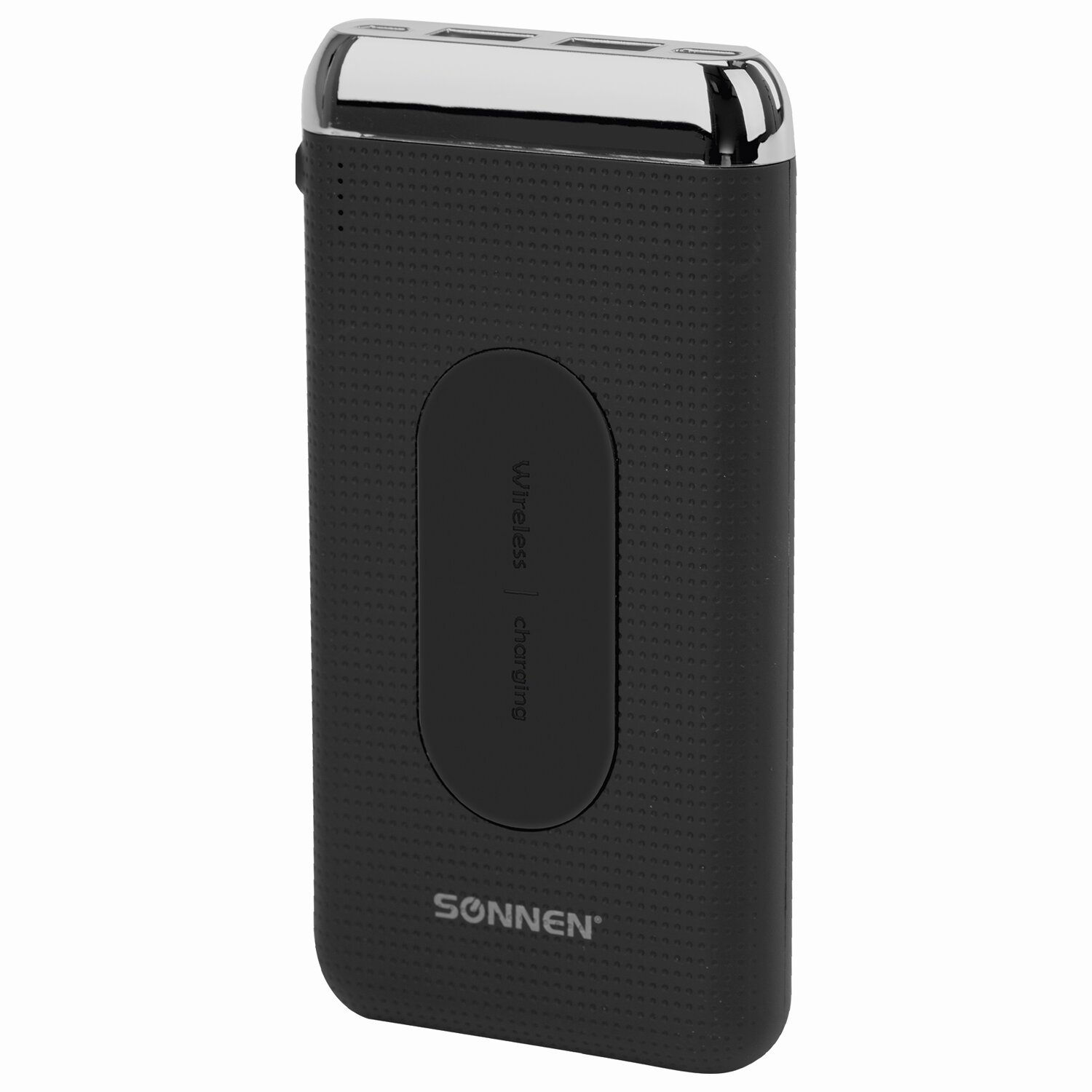 Аккумулятор Sonnen внешний 8000mAh Powerbank K802 Беспроводная Зарядка 2USB - фото 4