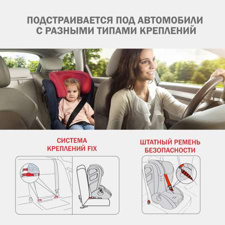 Автокресло SIGER Дельта 2/3 (15-36 кг)