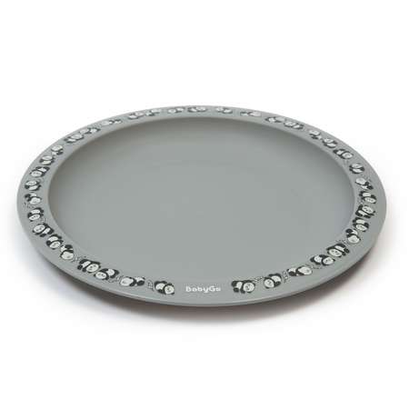 Тарелка BabyGo Grey 1 шт.